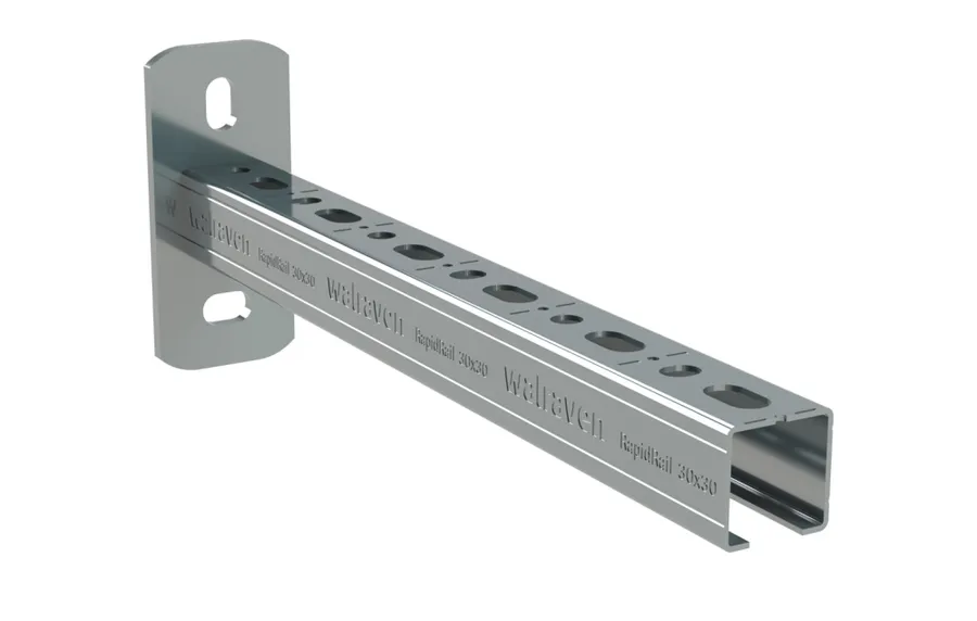 RapidRail Cantilever Arm 30x30 200mm WM2 wandconsole