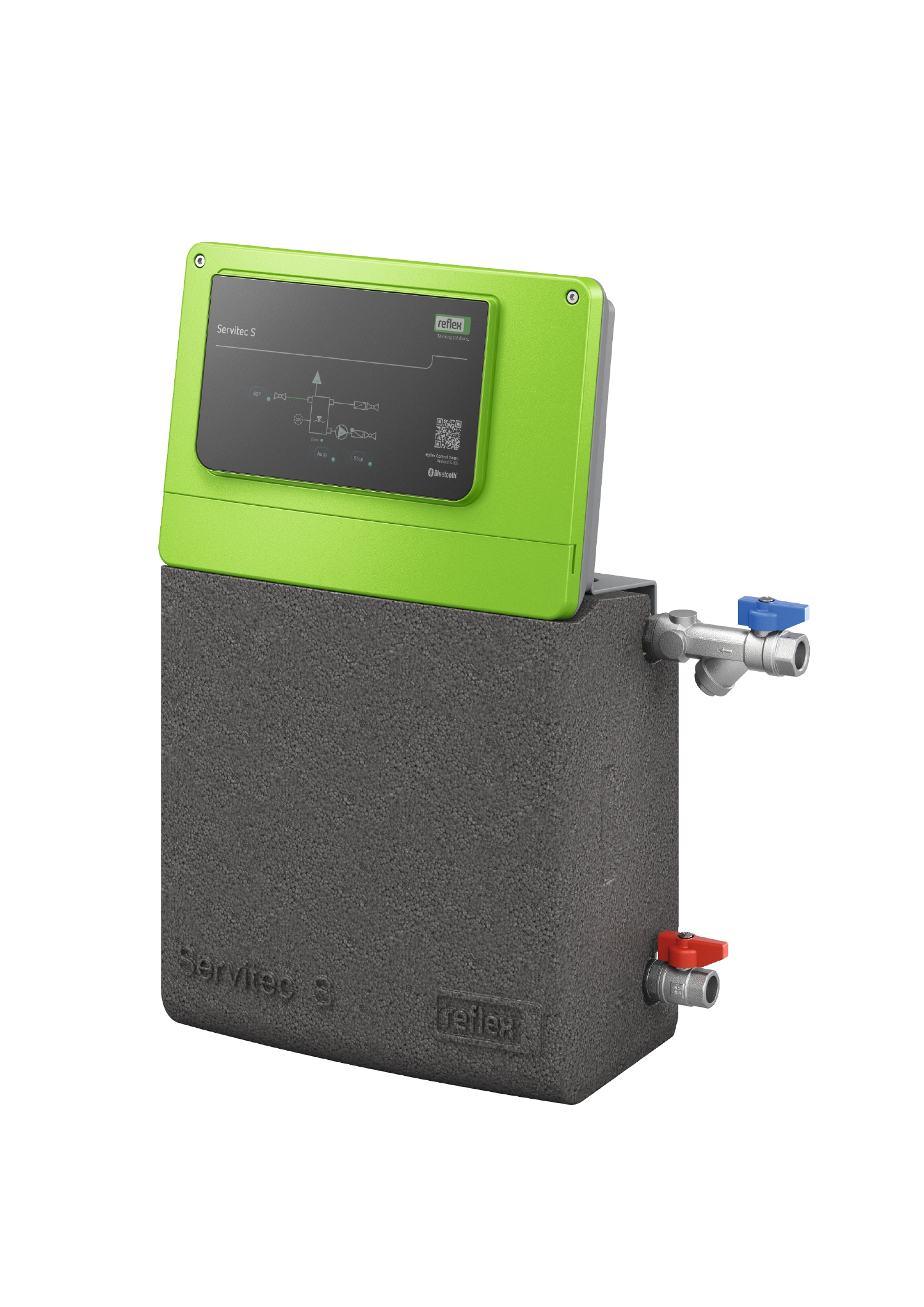 Servitec S ontgasser DN20 Tot 6m systeeminhoud incl. vulautomaat