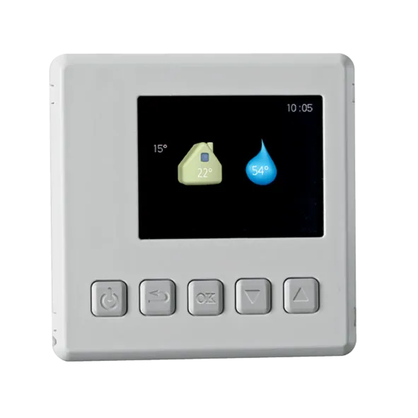 NIBE RMU40 ruimteopnemer thermostaat witte achtergrond