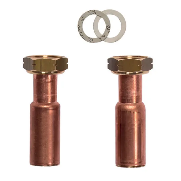 Vaillant warmtepomp aansluiting 1" bi.dr. x 28mm set 2 stuks