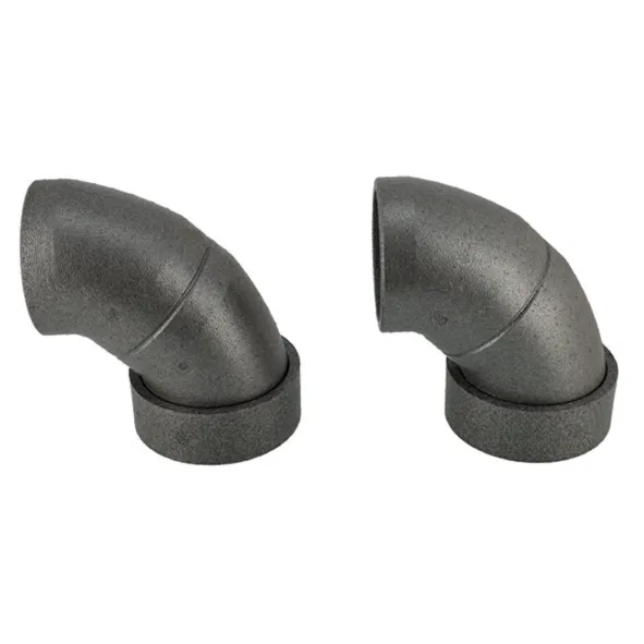 Remeha bochtstuk 160mm adapter set twee stuks